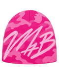Pink Camo beanie
